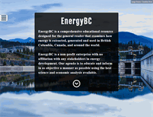 Tablet Screenshot of energybc.ca